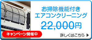 お掃除機能付きエアコン